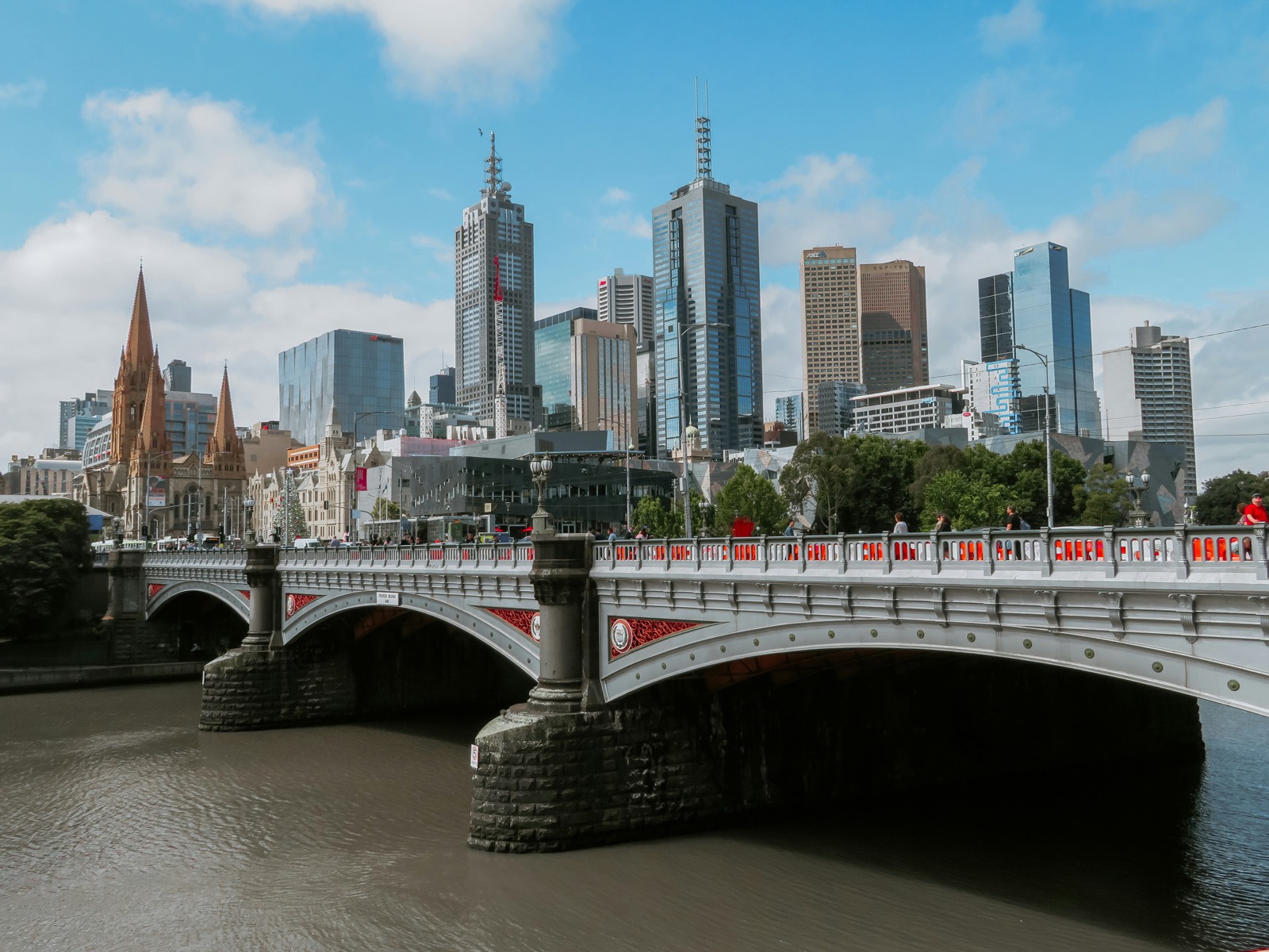 Melbourne CBD skyline, near Doncaster